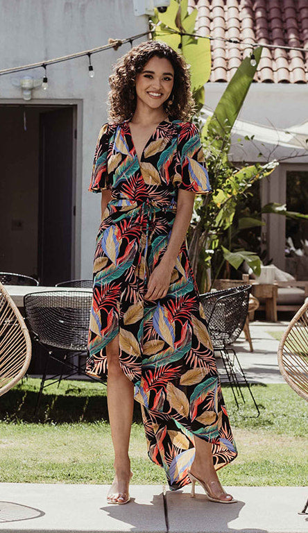 Vallarta Tropical Maxi Dress - FINAL SALE
