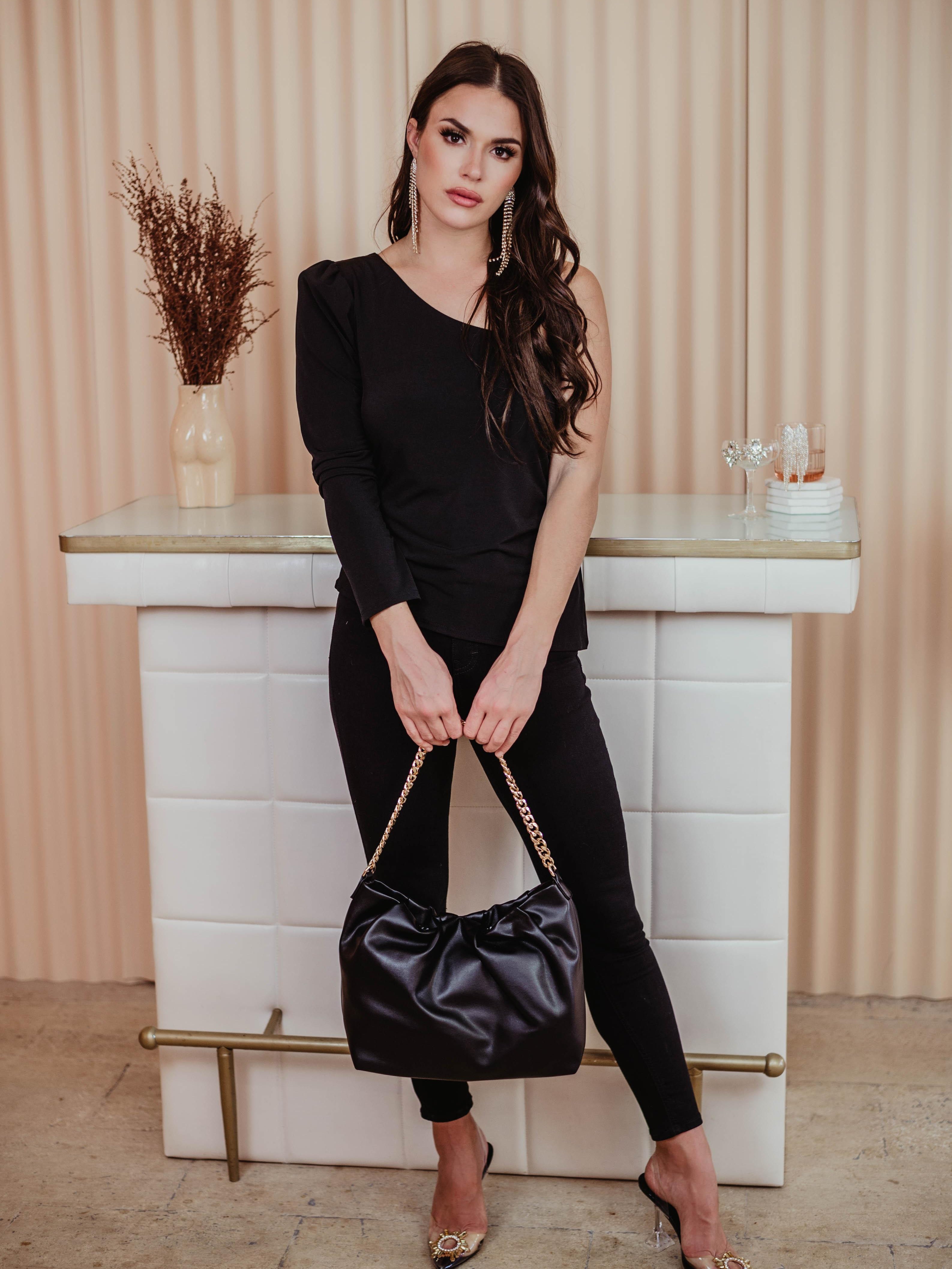 Mid-Rise Black Skinny Jeans - FINAL SALE