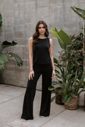 Camille Stretch Low Back Jumpsuit