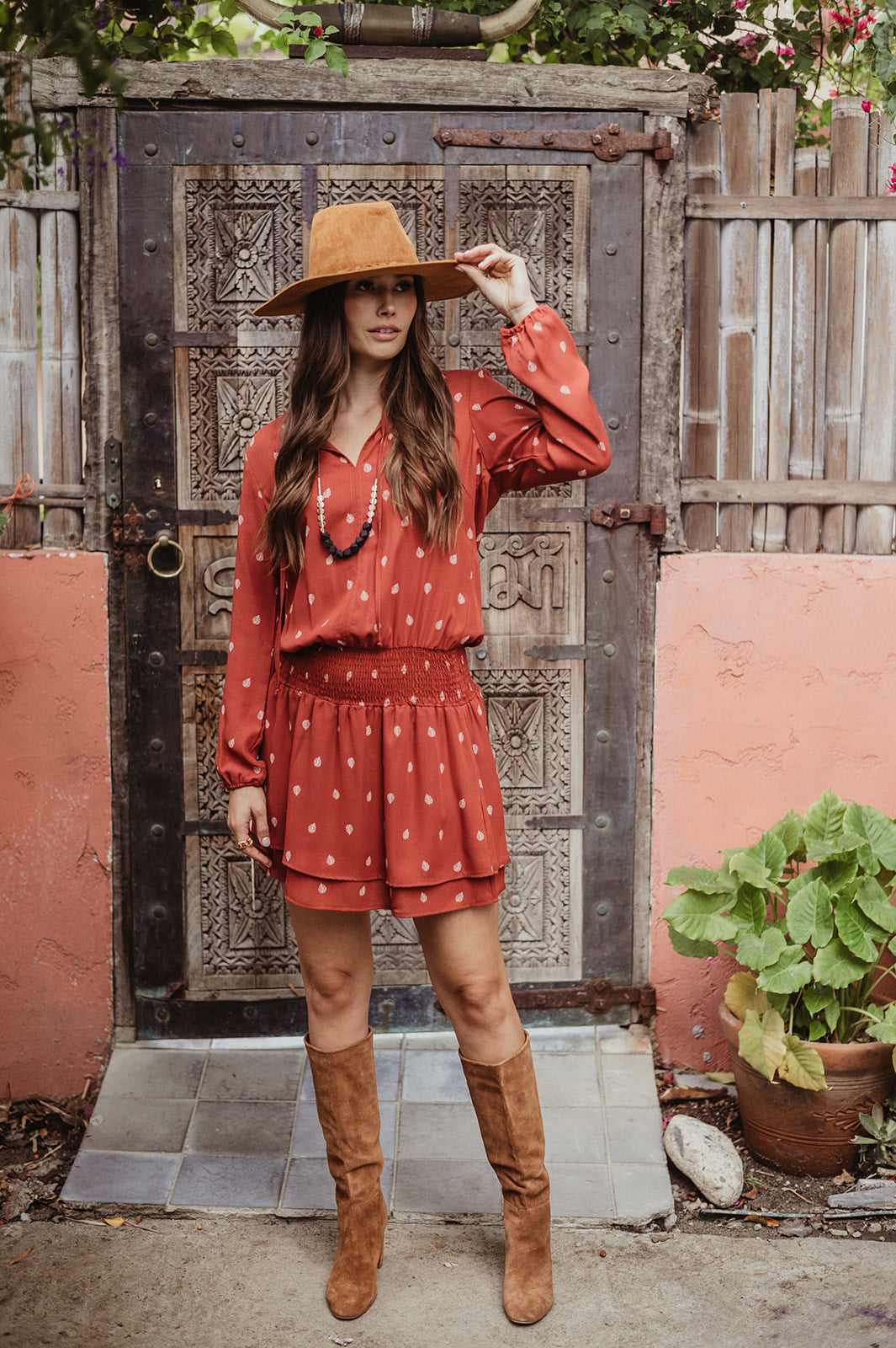 Krafty Suede Booties - Honey Brown -BEST SELLER