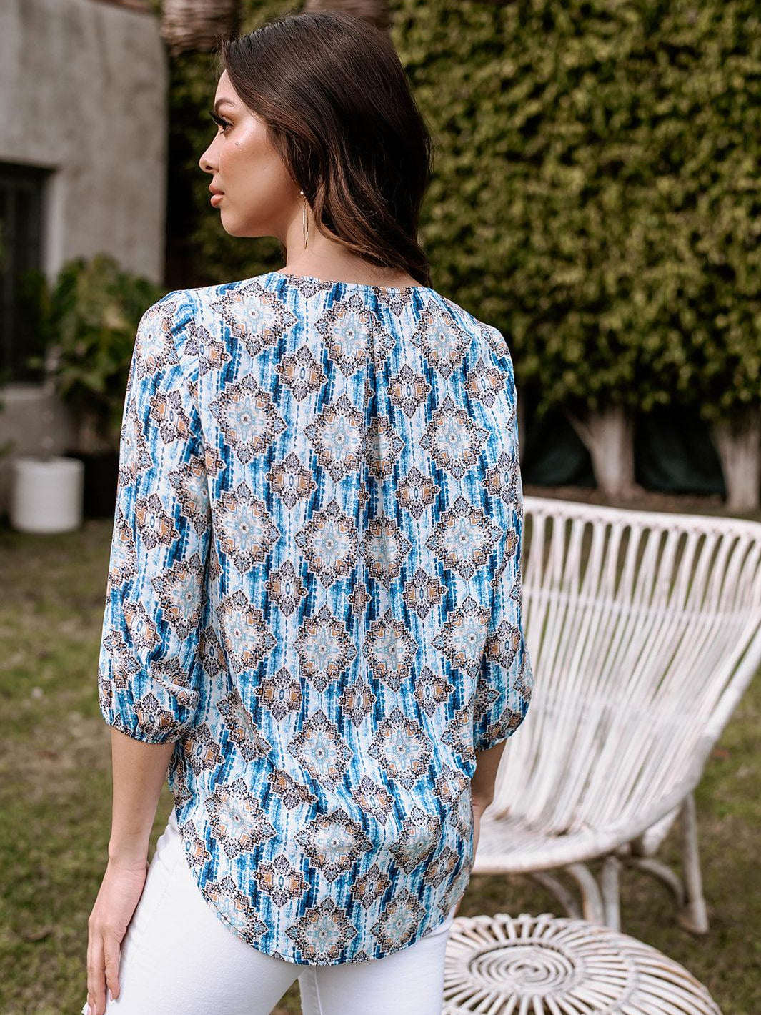 Kyrie Surplice Top- FINAL SALE