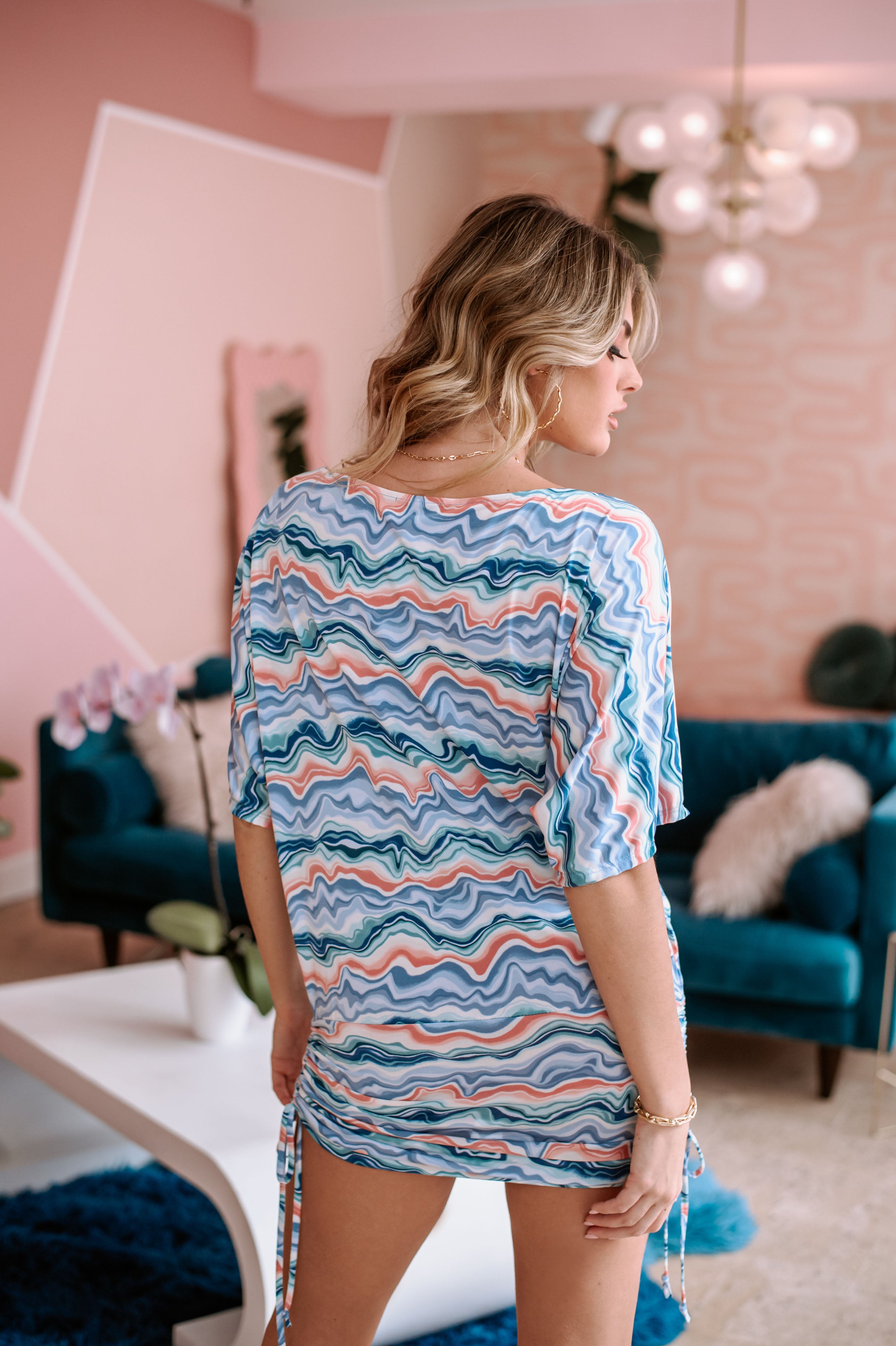Laguna Stretch Tunic Dress-FINAL SALE
