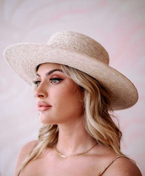 Amelia Palm Leaf Hat-BEST SELLER