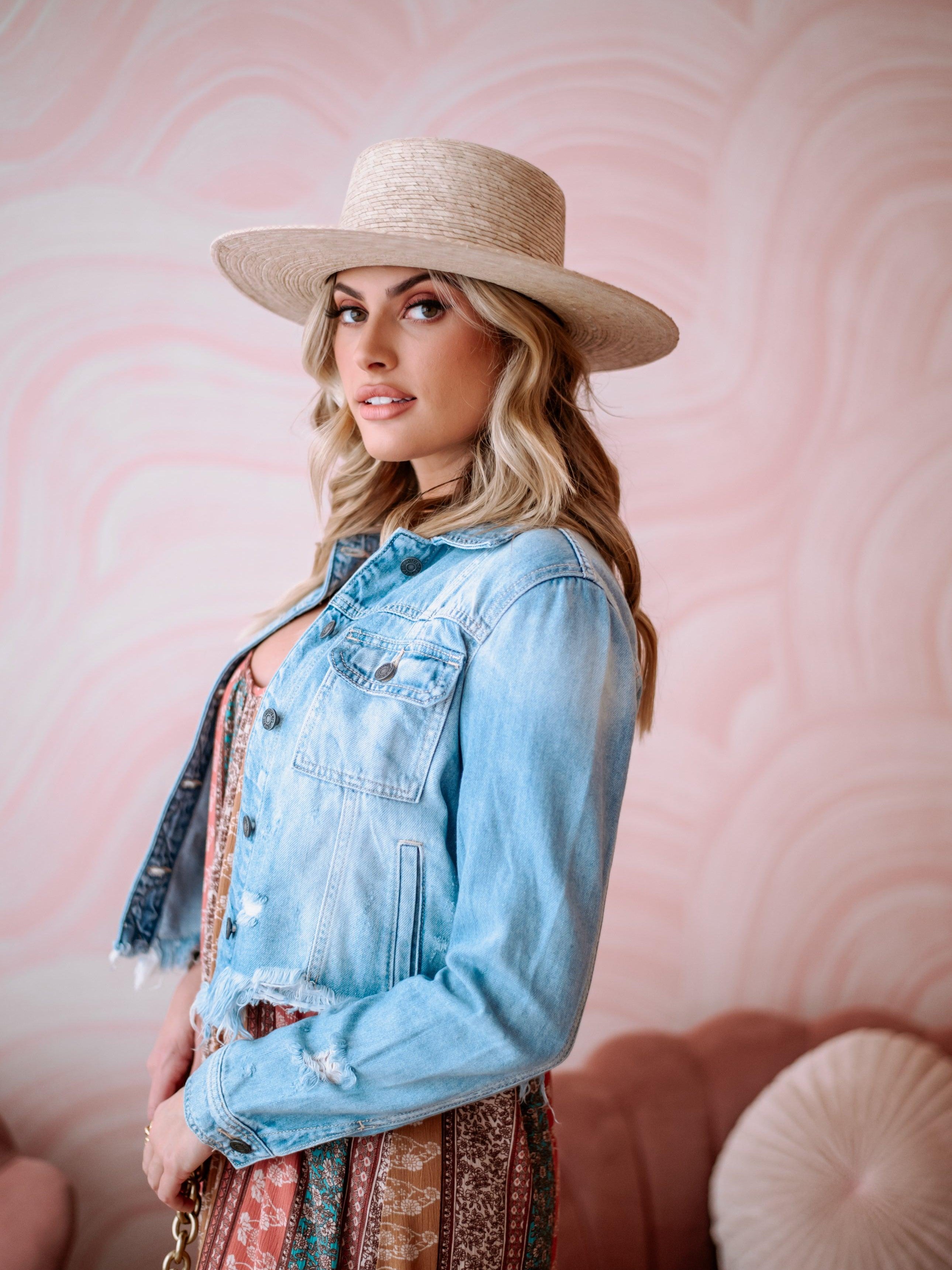 Amelia Palm Leaf Hat-BEST SELLER