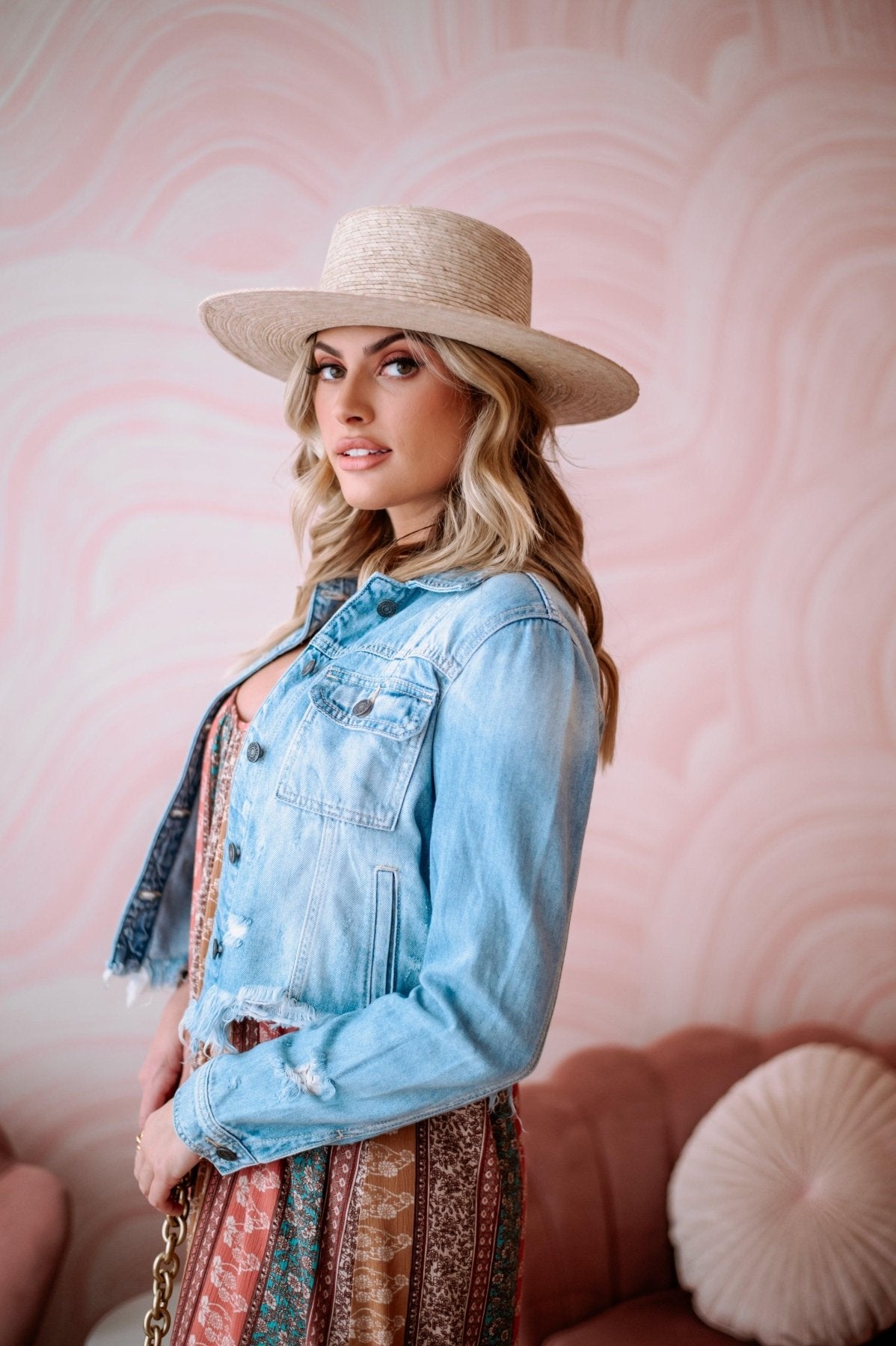 Amelia Palm Leaf Hat-BEST SELLER