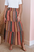 Madrid Boho Tiered Skirt-FINAL SALE