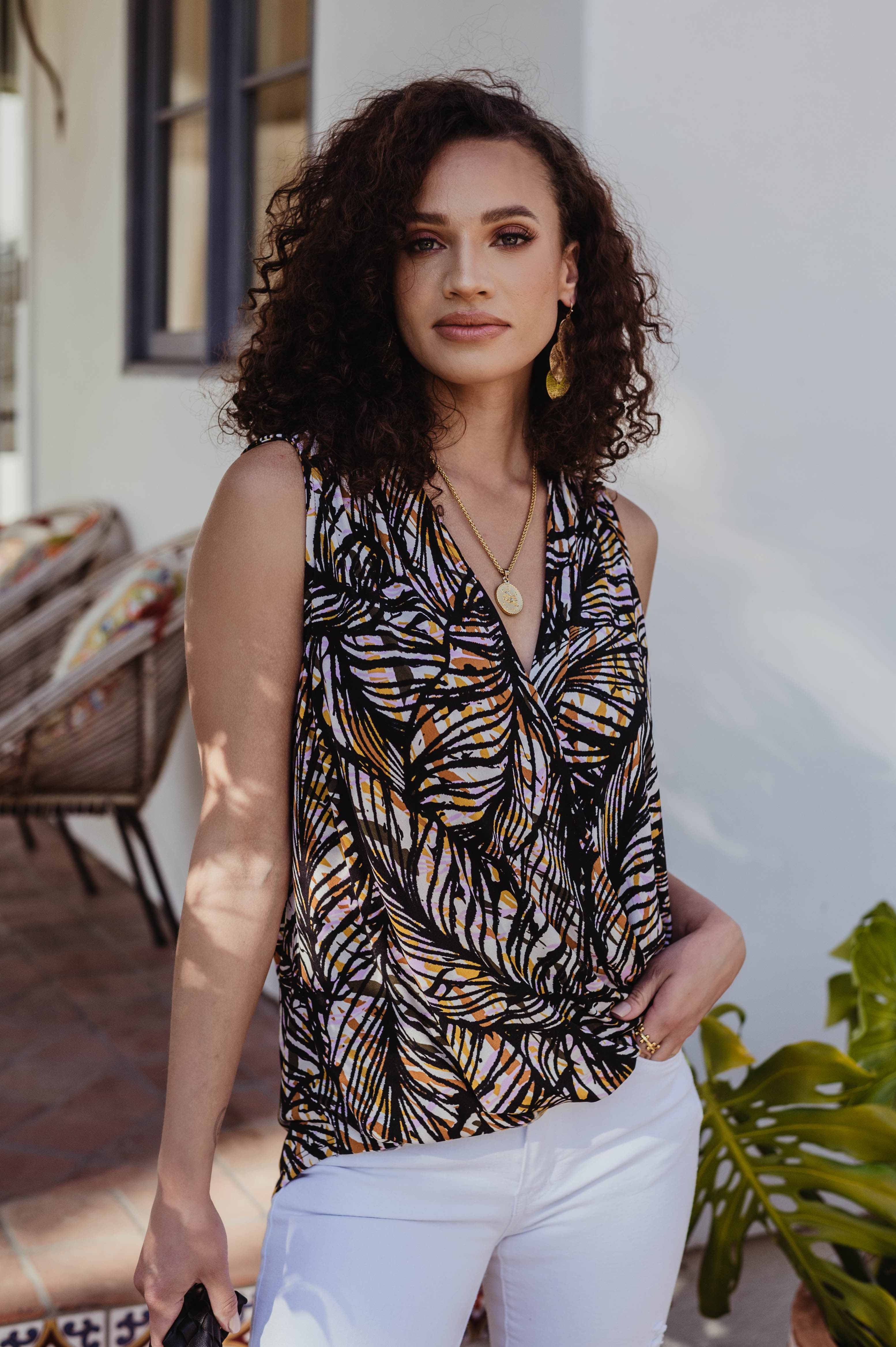 Jenni Stretch Surplice Top-Best Seller-BEST SELLER