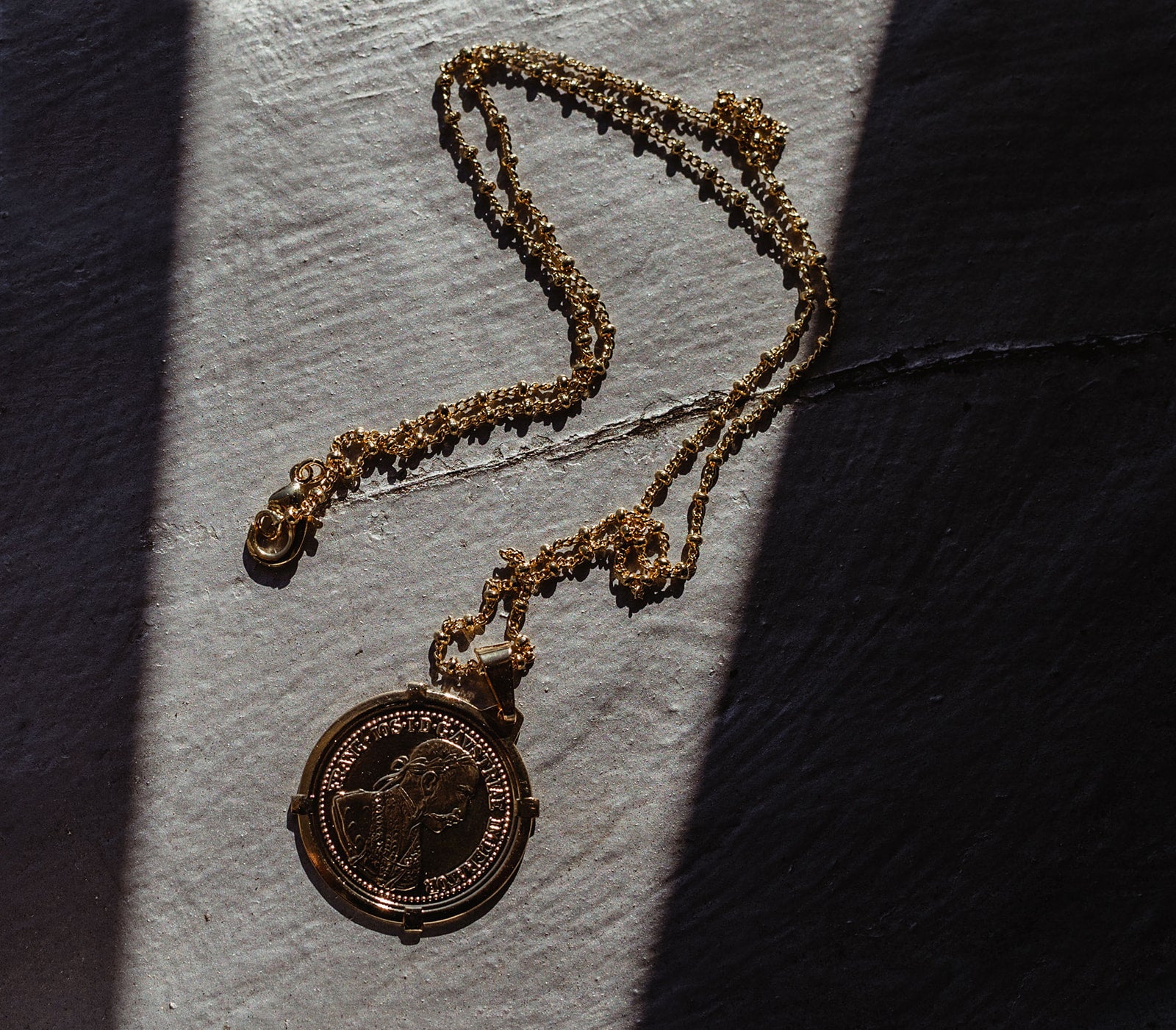 Emperor Coin 14K Gold Filled Necklace - BEST SELLER
