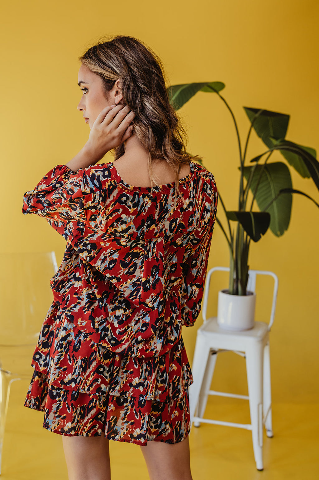 Glenda Smocked Woven Skirt - FINAL SALE