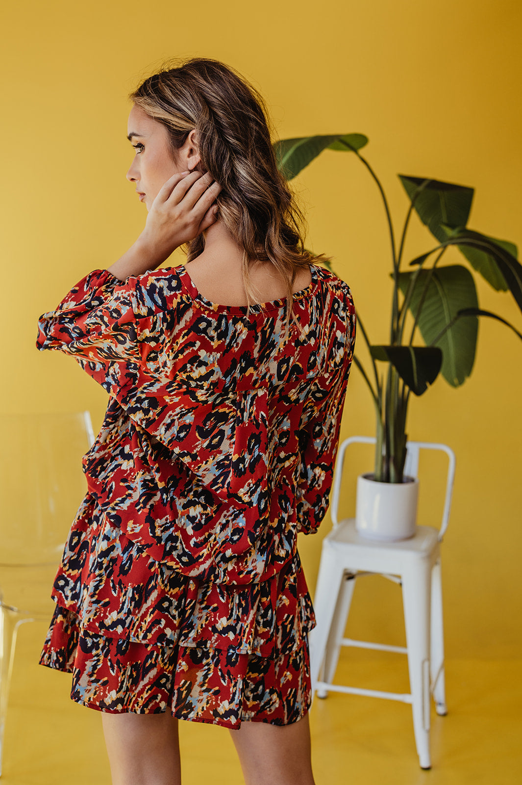 Glenda Smocked Woven Skirt - FINAL SALE