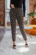 Meadows Paisley Stretch Joggers-FINAL SALE