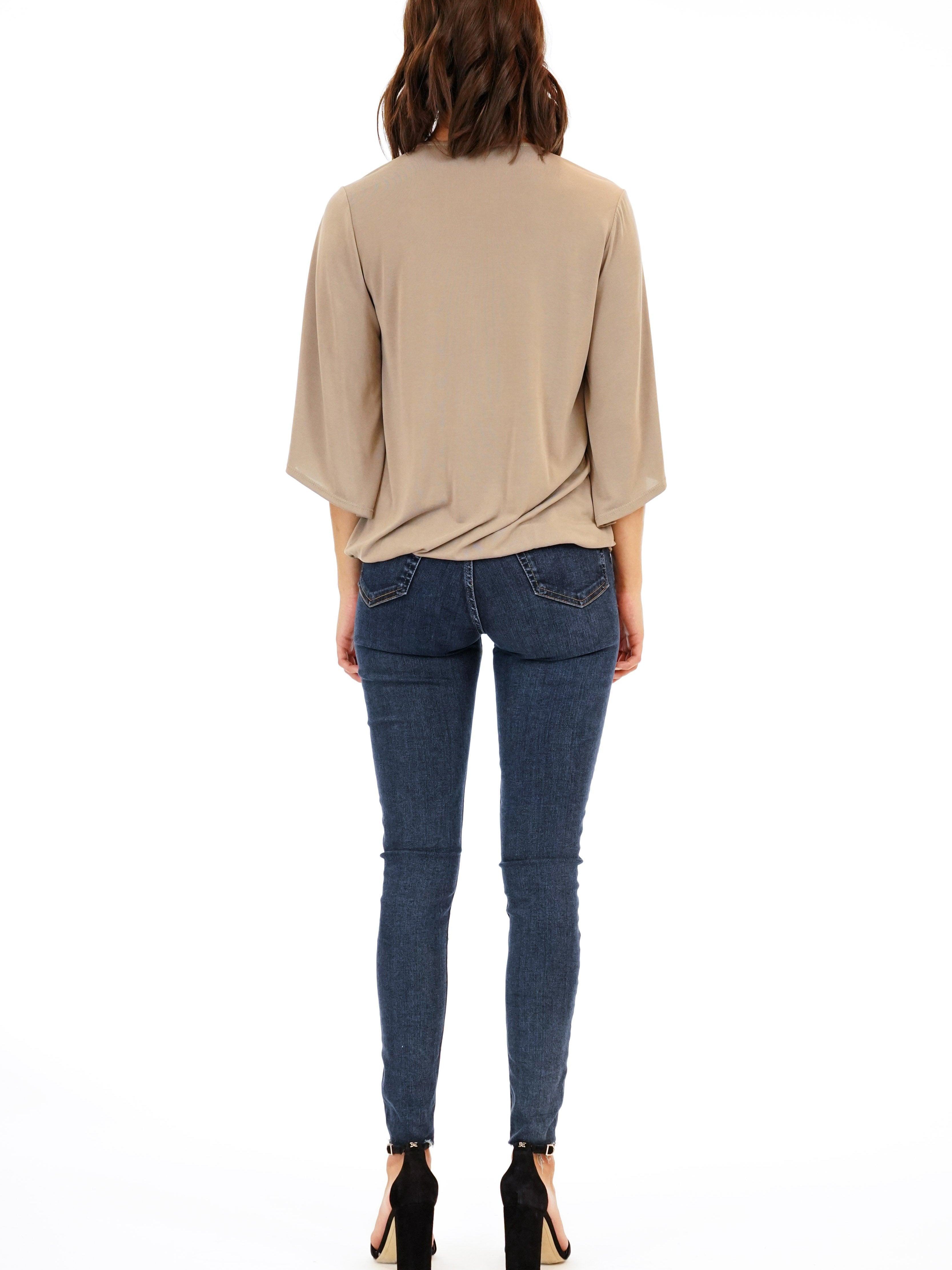 Chai Surplice Top-FINAL SALE