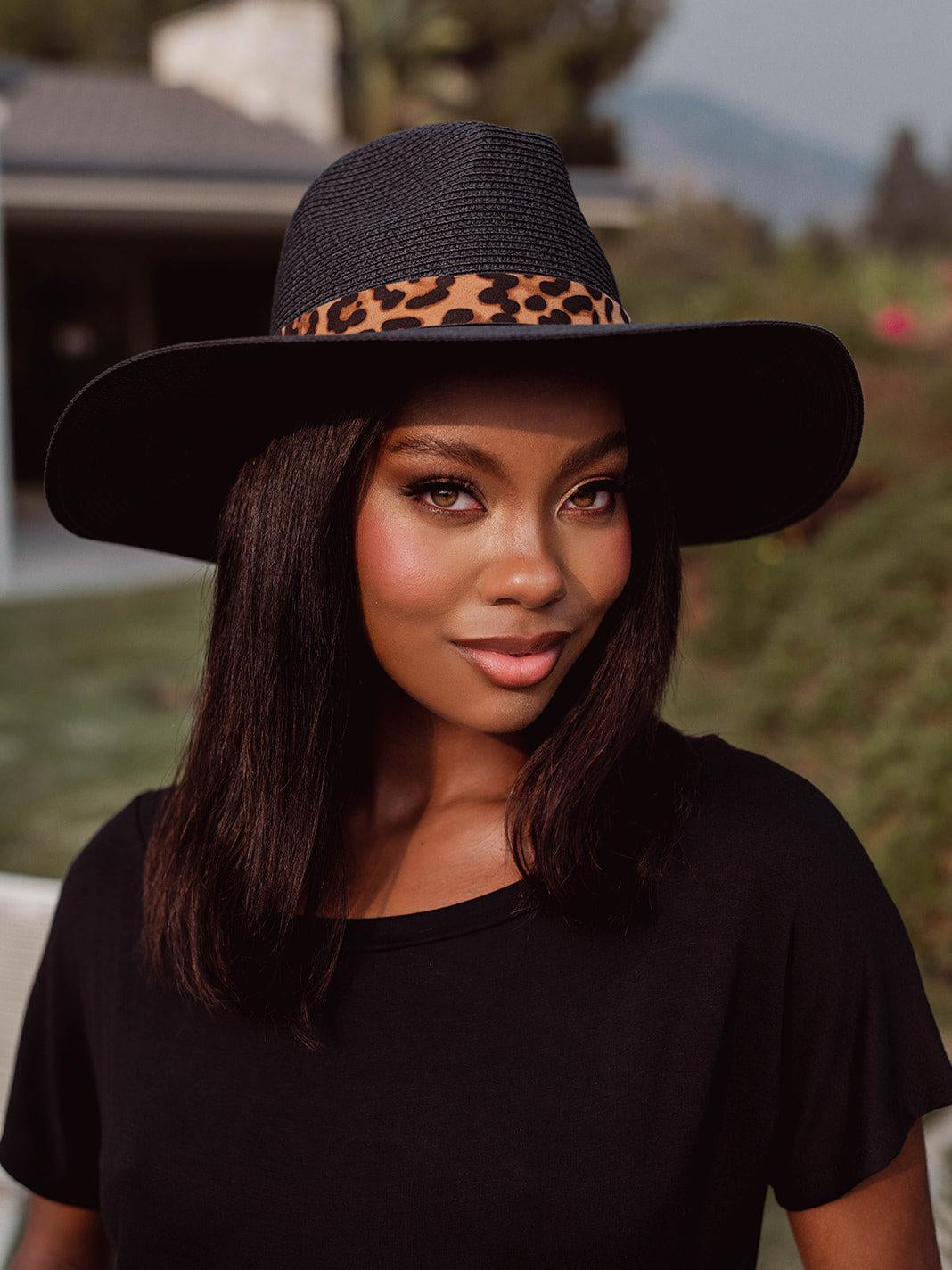 Leopard Summer Hat