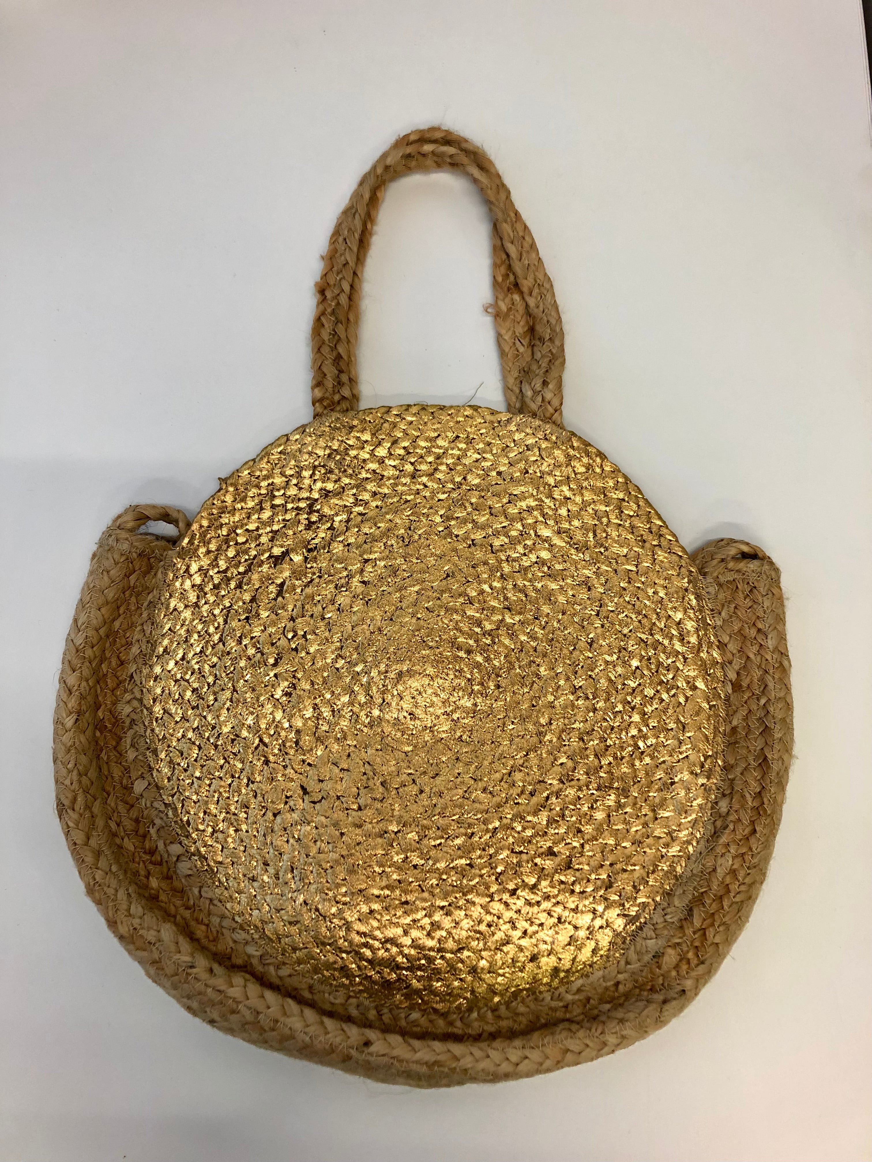 Tulum Gold Foil Detail Bag