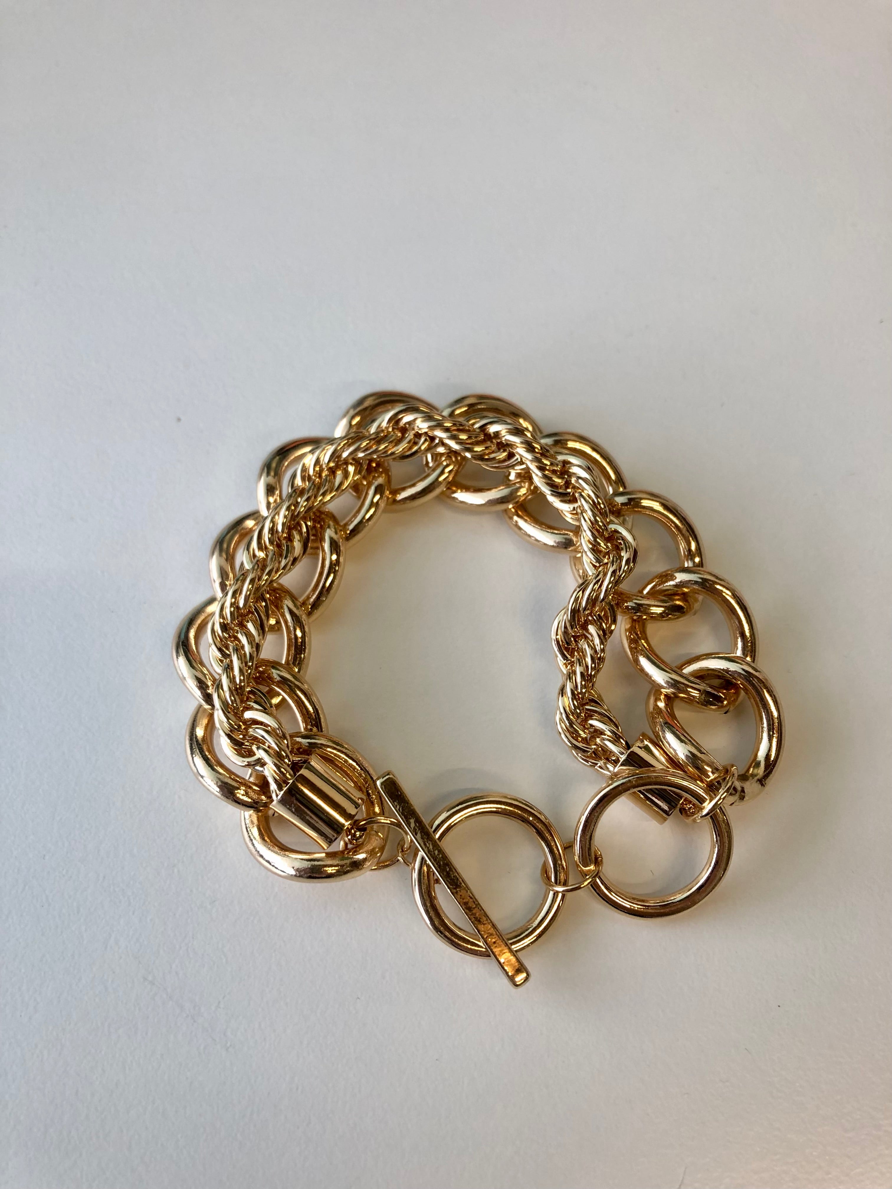 Isa Chunky Chain Link Bracelet-FINAL SALE