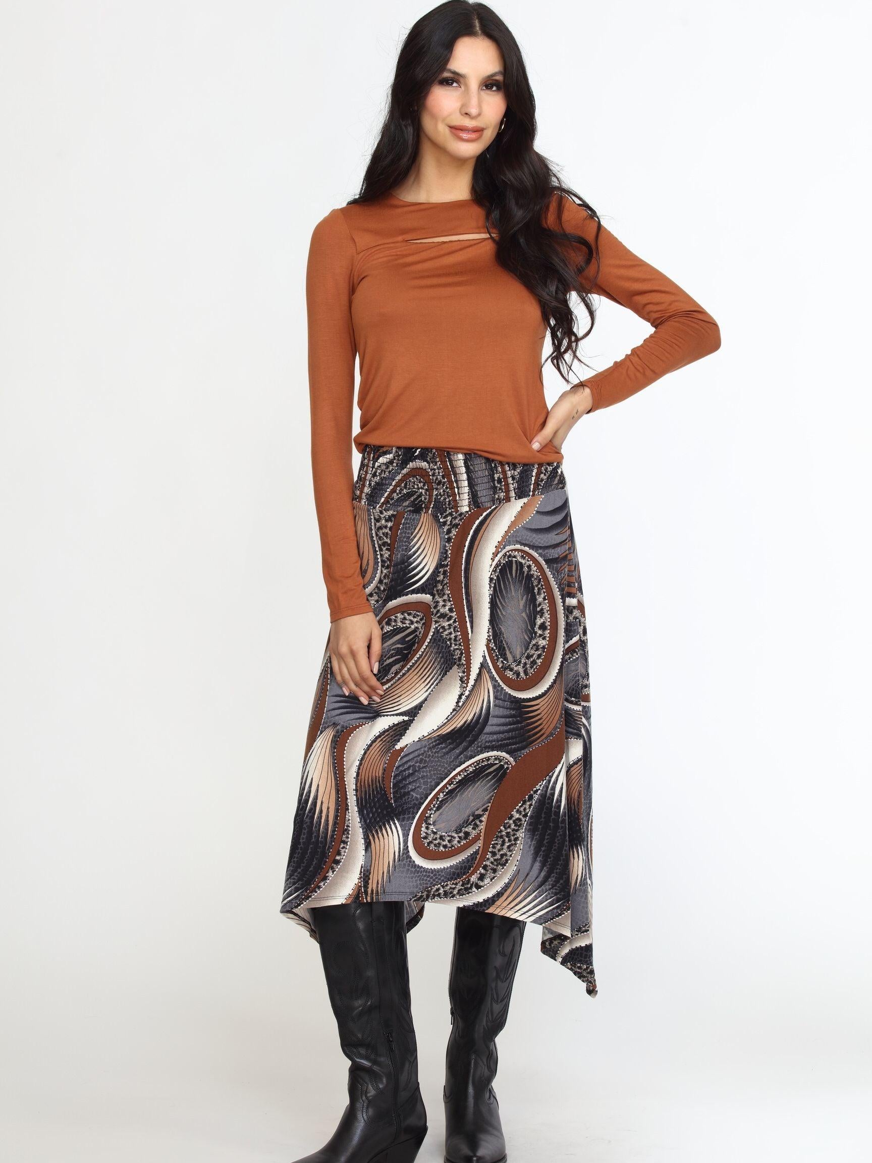 Alexandre ITY Midi Skirt-FINAL SALE