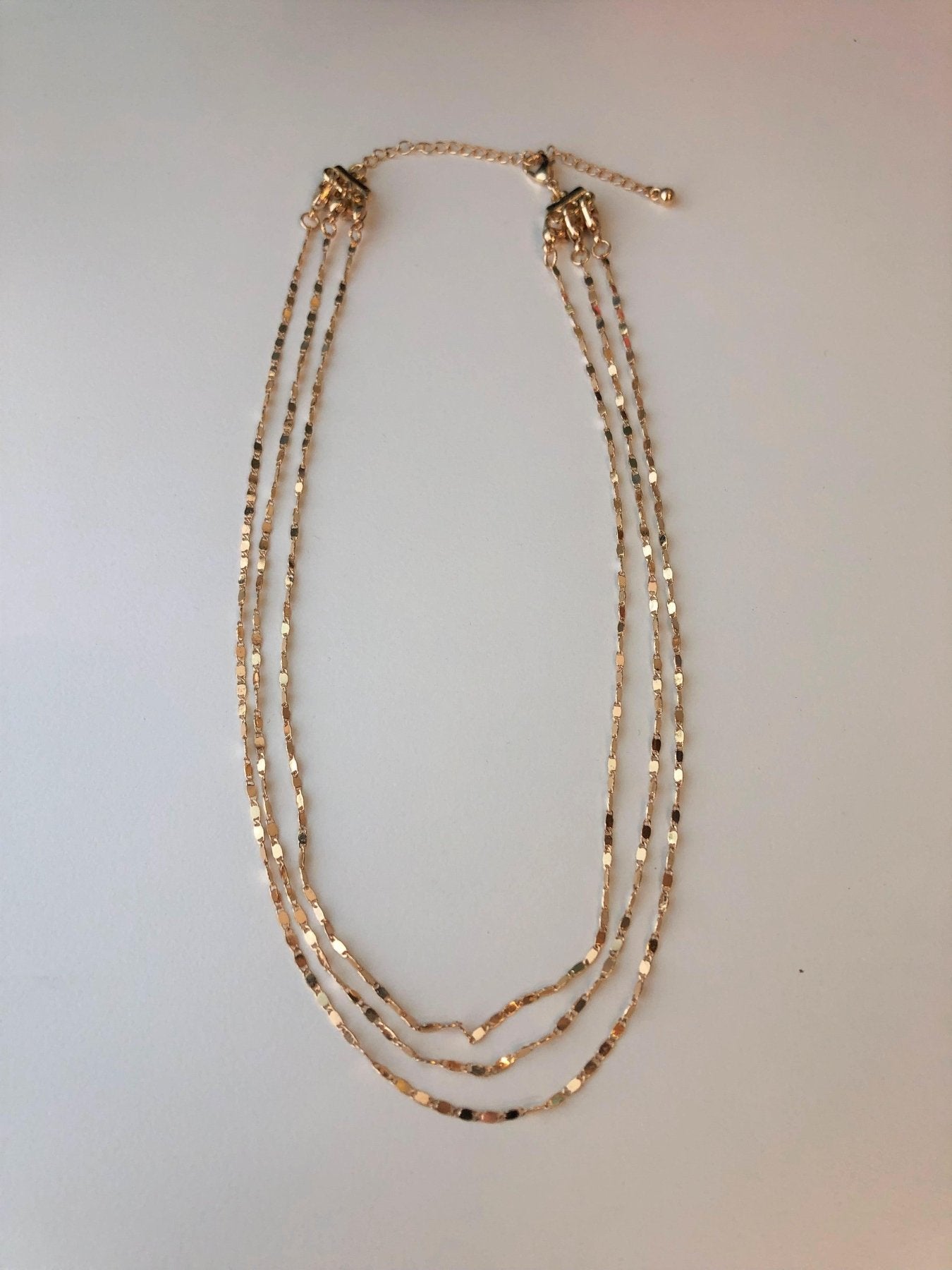 Vanessa Delicate 3-Layer Necklace