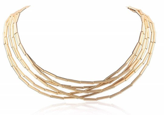 Summer Wrap Necklace - 18k Brazilian Gold Filled