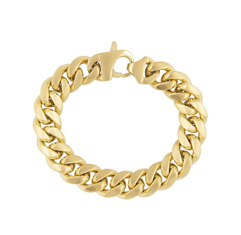 Sahira Chunky Gold Chain bracelet- 18K Gold Plated