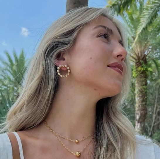 Lolita Gold Mini Hoop Earrings-Gold Filled-BEST SELLER