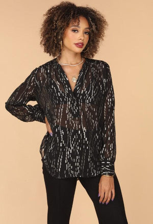 Shiloh Chiffon Blouse-BEST SELLER