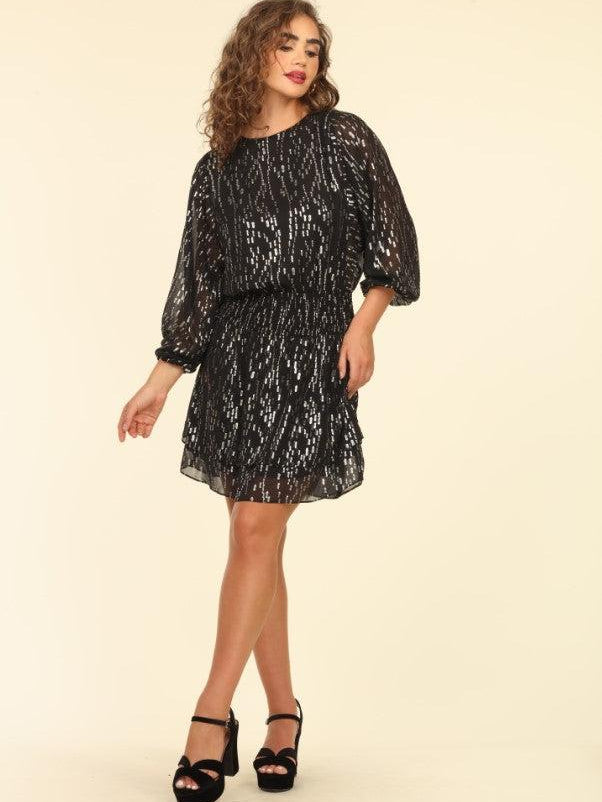 Shiloh Chiffon Ruffle Dress-FINAL SALE