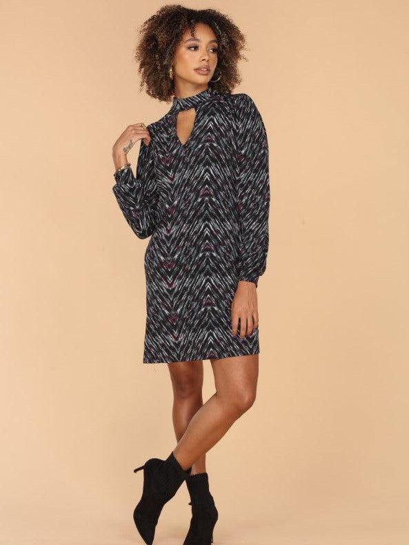 Gayle Keyhole ITY Dress-FINAL SALE
