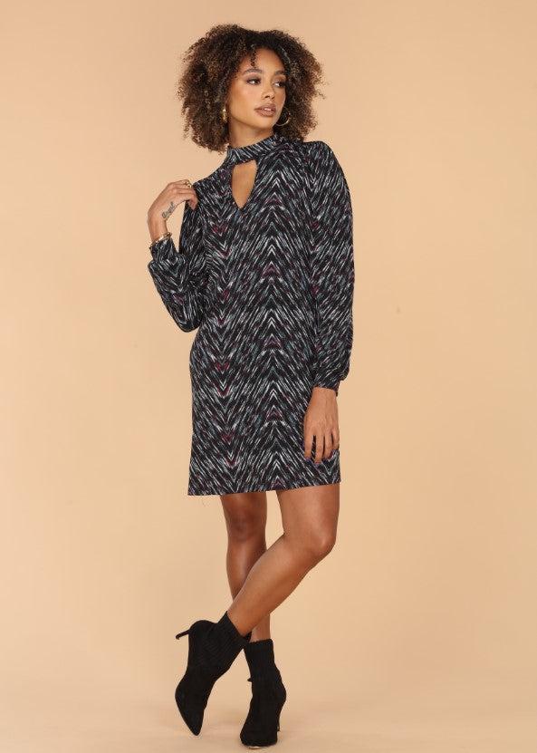 Gayle Keyhole ITY Dress-FINAL SALE