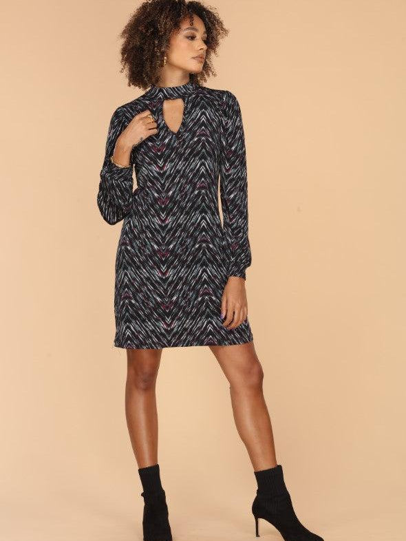 Gayle Keyhole ITY Dress-FINAL SALE