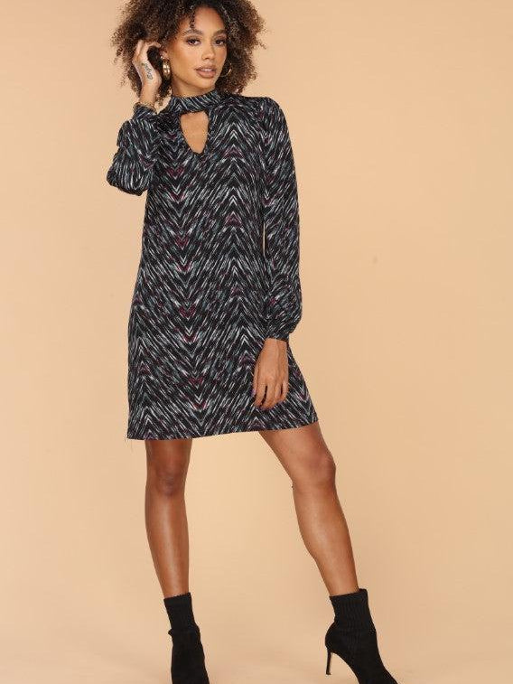 Gayle Keyhole ITY Dress-FINAL SALE