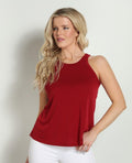 Merlot Stretch Swing Tank-FINAL SALE