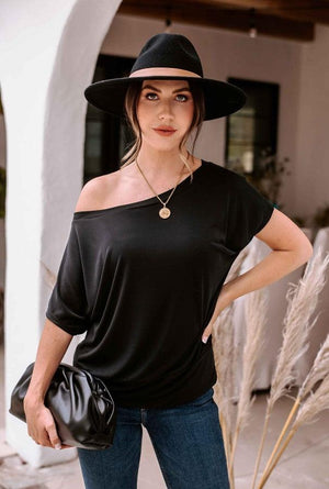Black Cupro OTS Top-BEST SELLER
