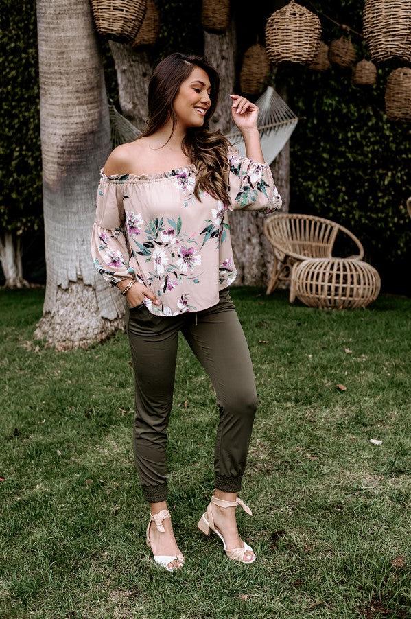 Moss Stretch Joggers - FINAL SALE