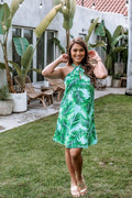 Tropicale Twist Swing Dress-FINAL SALE