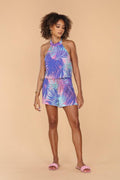 Miami Stretch Halter Romper-FINAL SALE