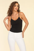 Black ITY Stretch Lined Tank-BEST SELLER